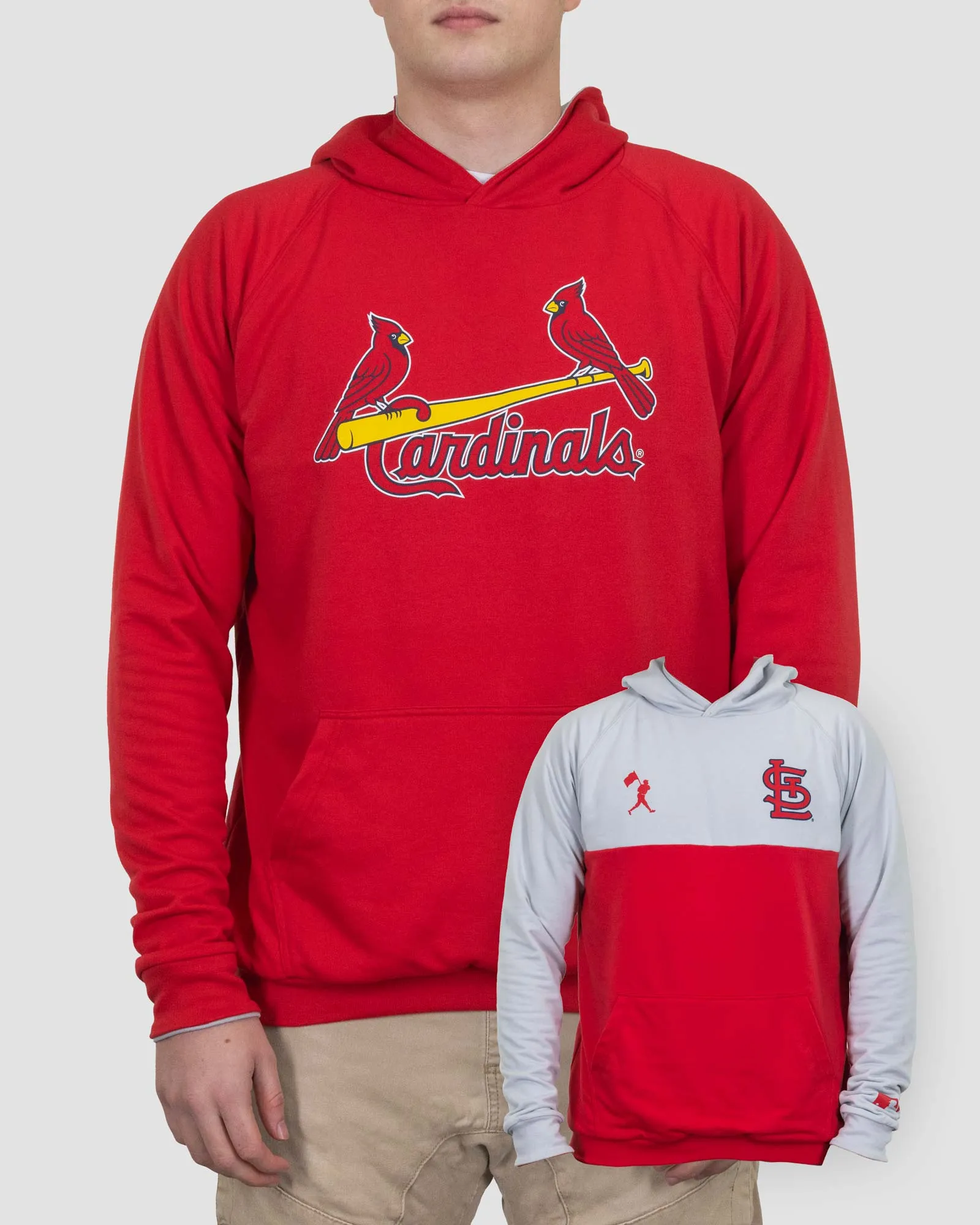 Double Play Reversible Hoodie - St. Louis Cardinals