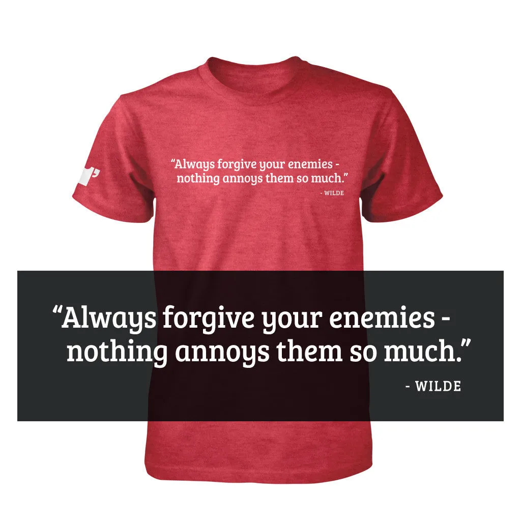 Famous Quote Tees - Oscar Wilde