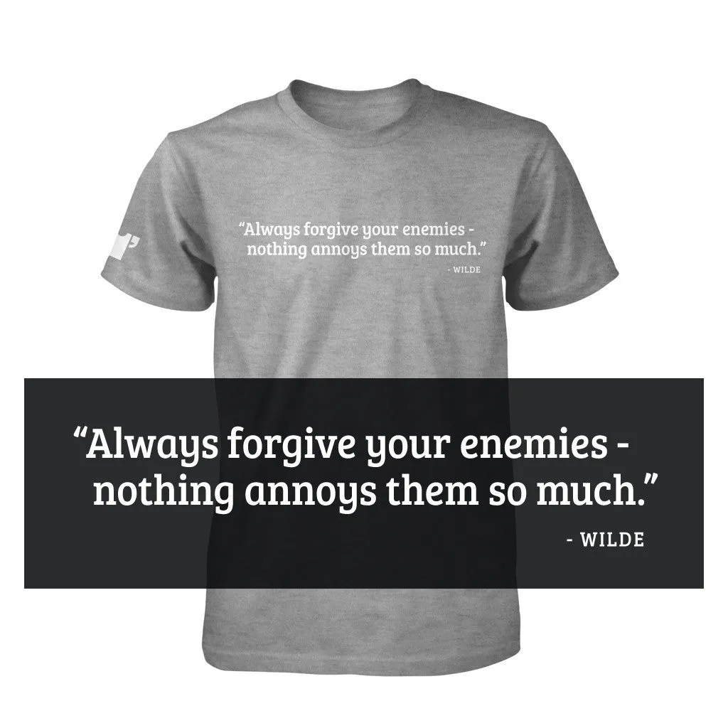 Famous Quote Tees - Oscar Wilde