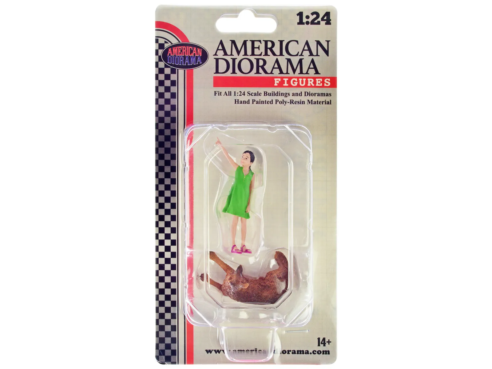 Figure24 Series 1 Figure 703 Set of 2 pieces for 1/24 Scale Models by American Diorama