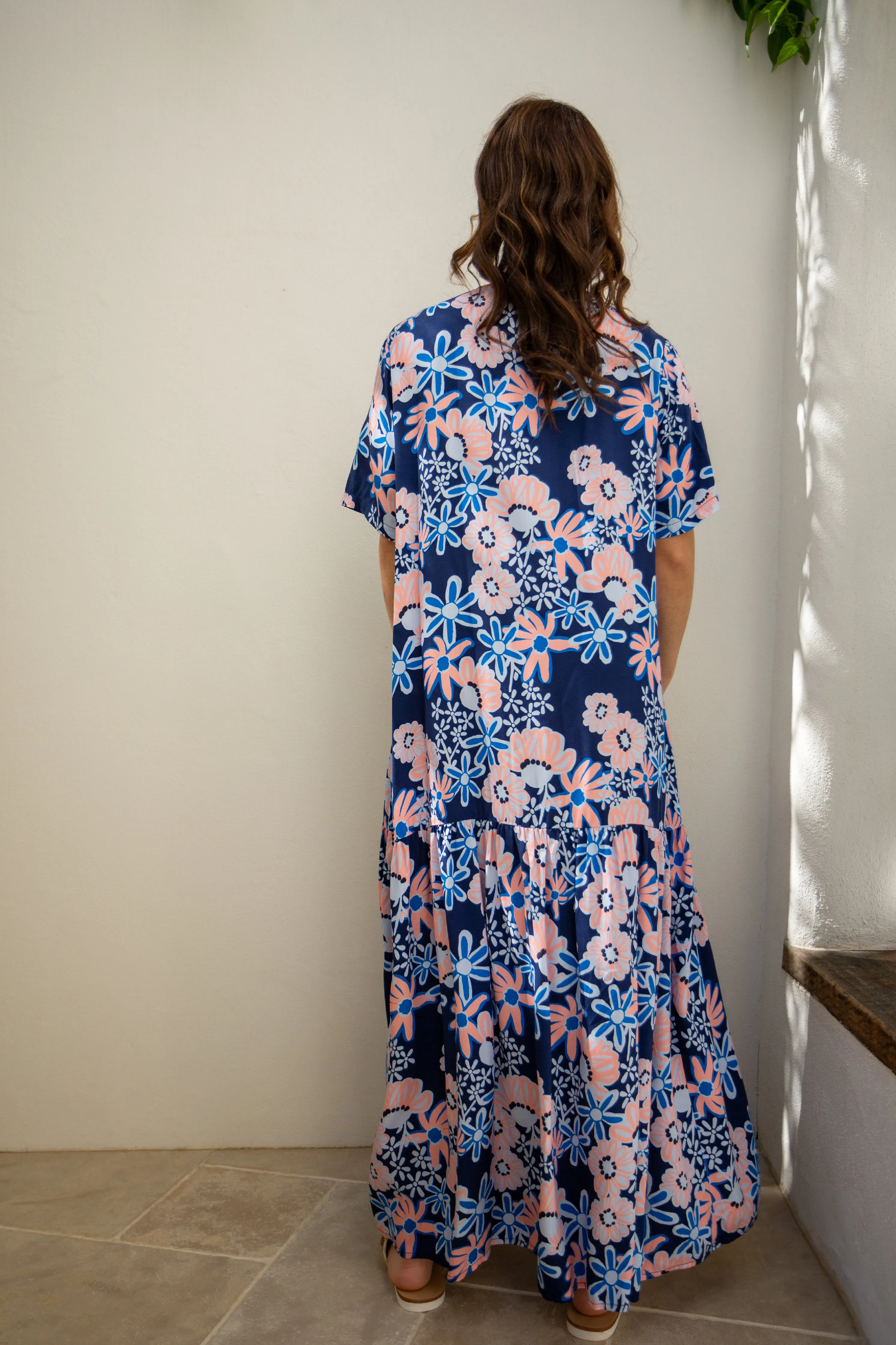 FINAL SALE Peak Maxi Dress in Floral Harvest