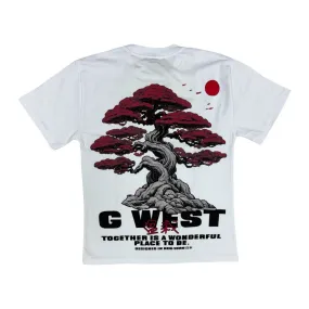 G West Maroon Roots Tee