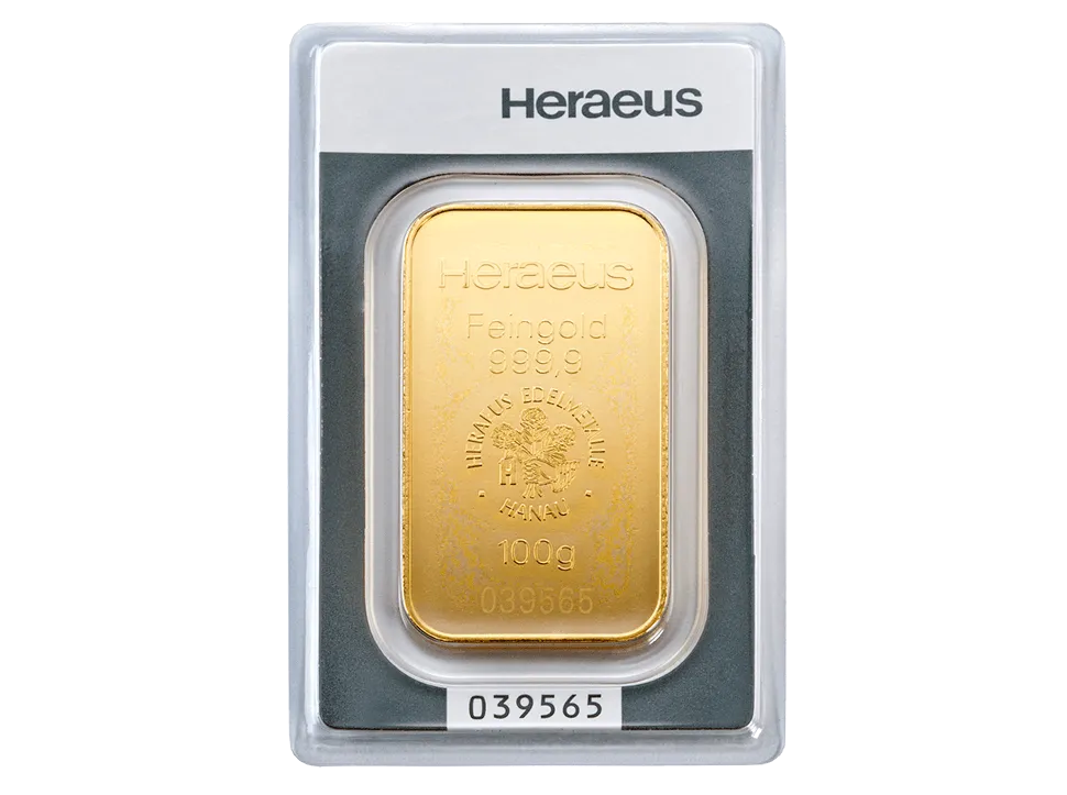 Gold Bar (minted) 100 g