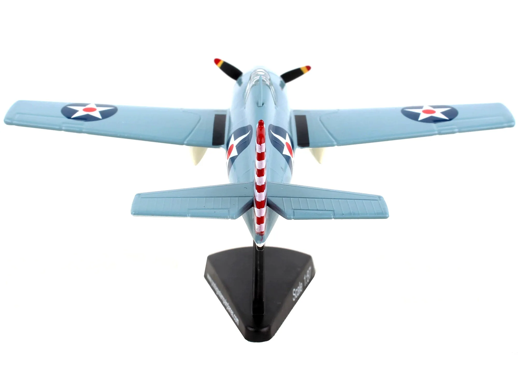 Grumman F4F Wildcat Aircraft United States Navy 1/87 (HO) Diecast Model Airplane by Postage Stamp