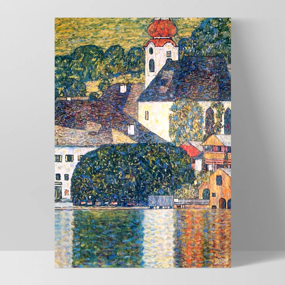 GUSTAV KLIMT | Church in Unterach on Attersee - Art Print