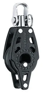 Harken 29mm Single Swivel Carbo Block w/Becket 341