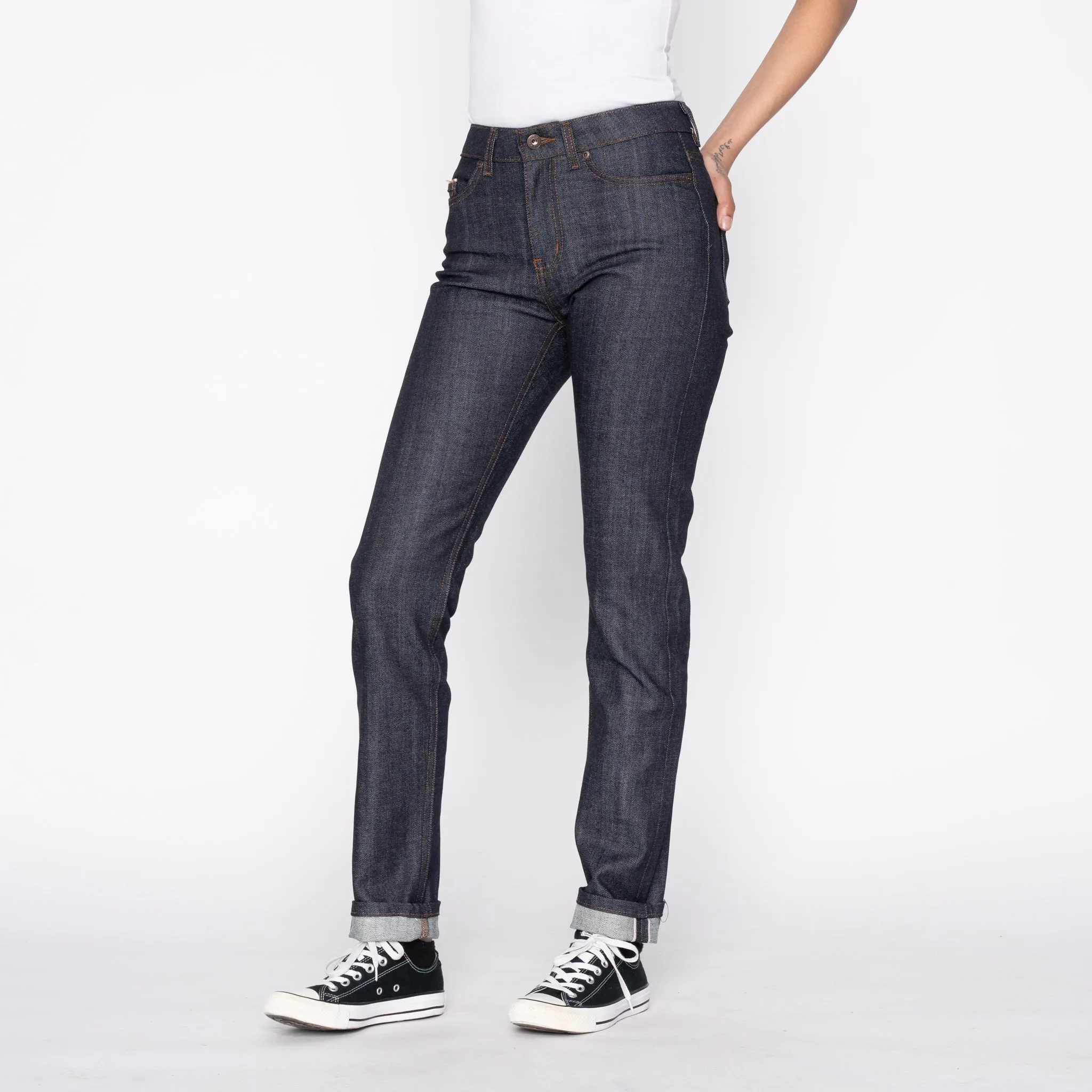 High Skinny - Stretch Selvedge Raw