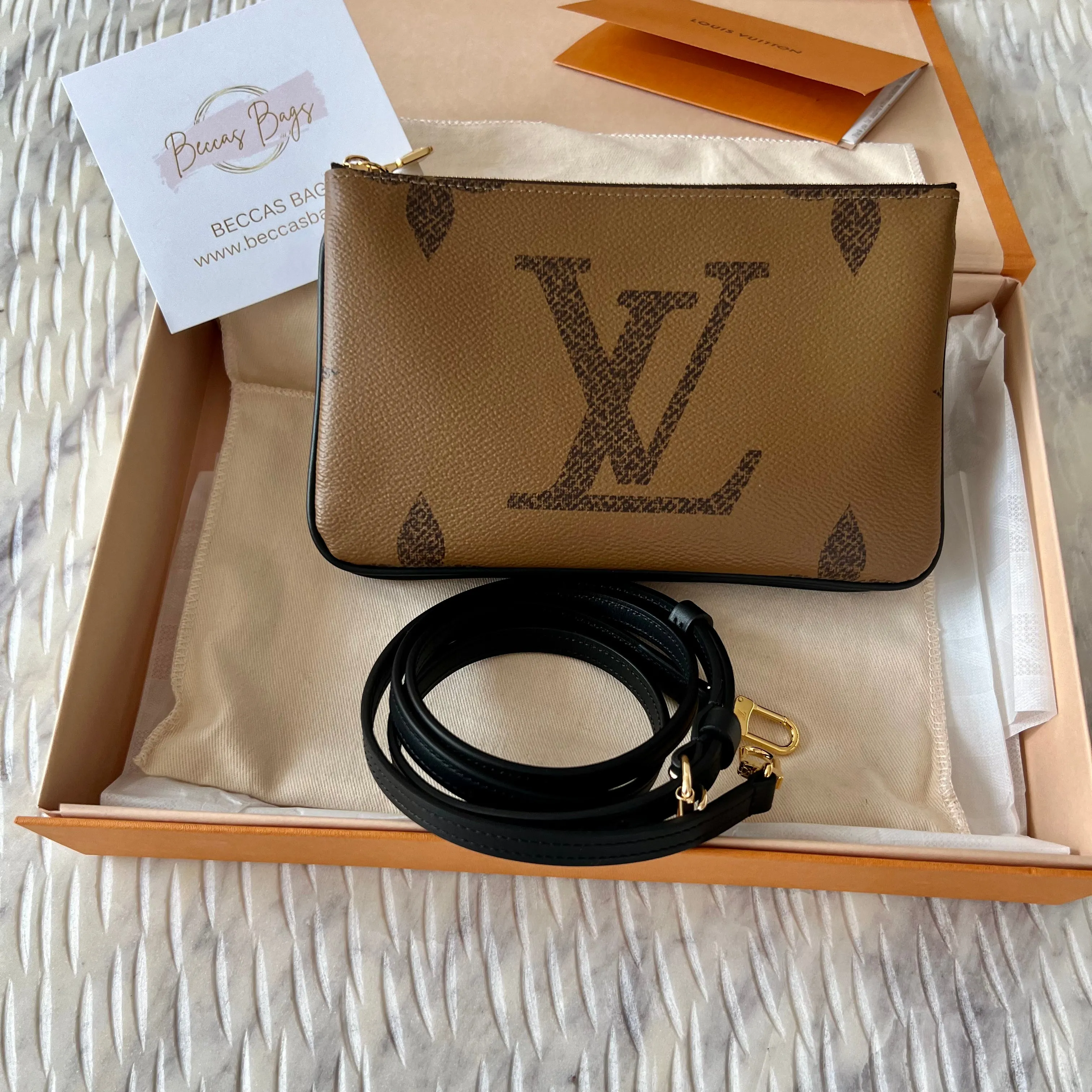 Louis Vuitton Double Zip Pochette