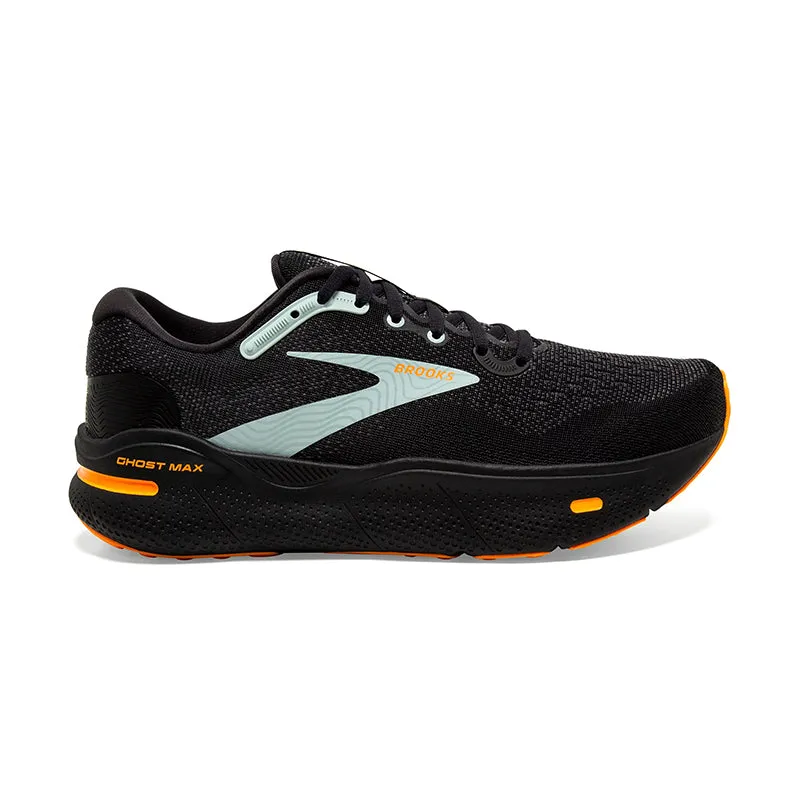 Men's Ghost Max Black/Orange/Cloud Blue