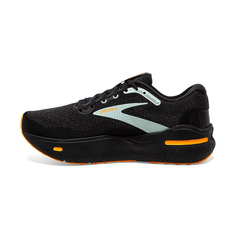 Men's Ghost Max Black/Orange/Cloud Blue