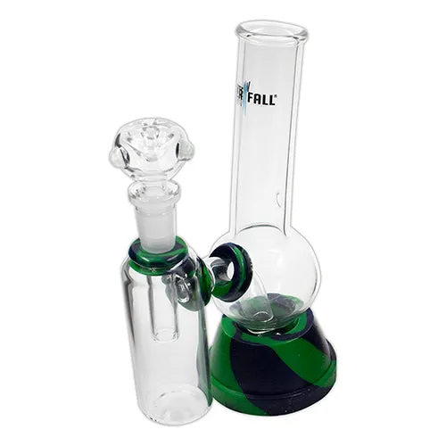 Mini Exterminator Deluxe Glass Bong - Chamber Edition