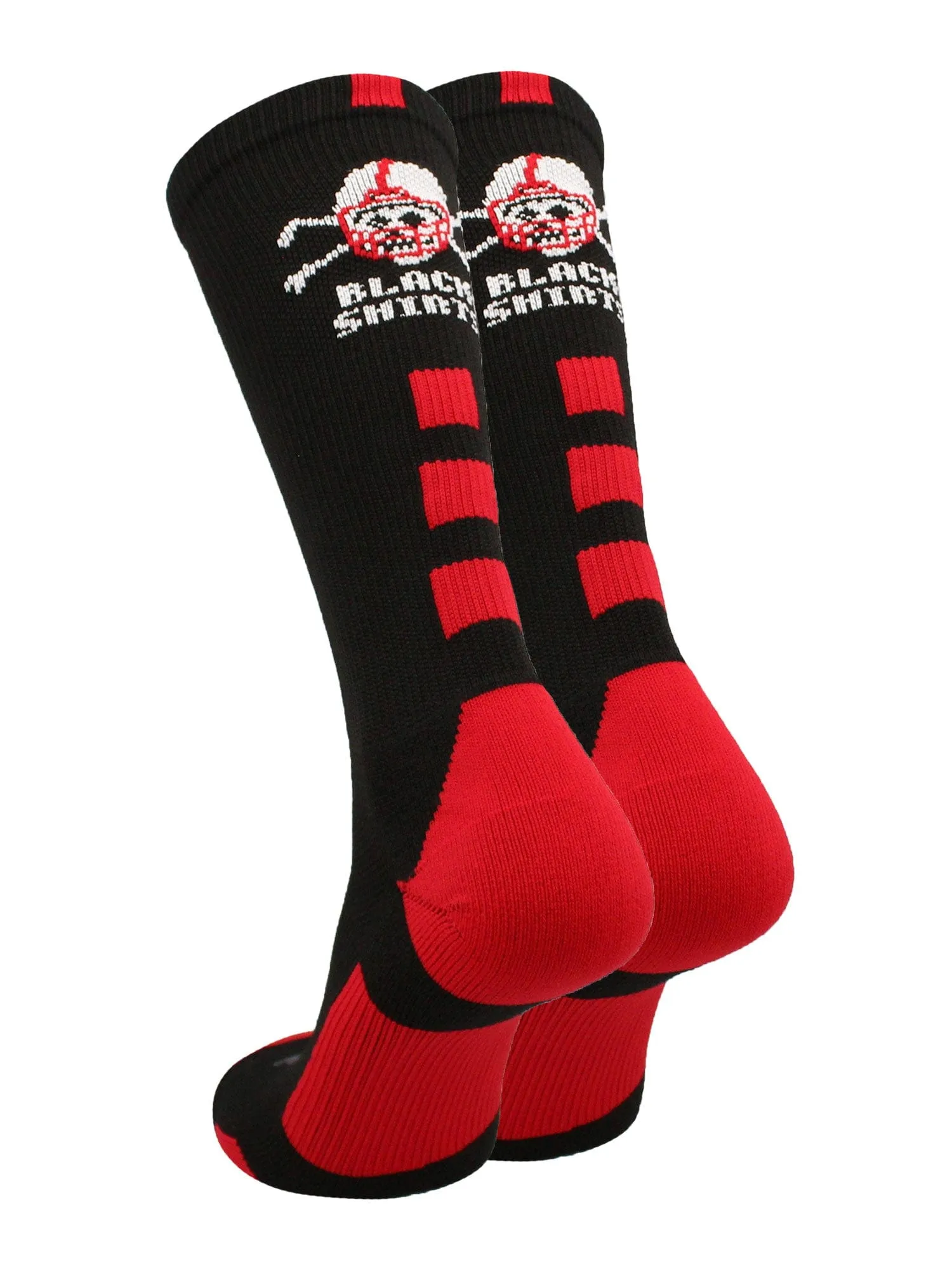 Nebraska Cornhuskers Socks Blackshirts Crew