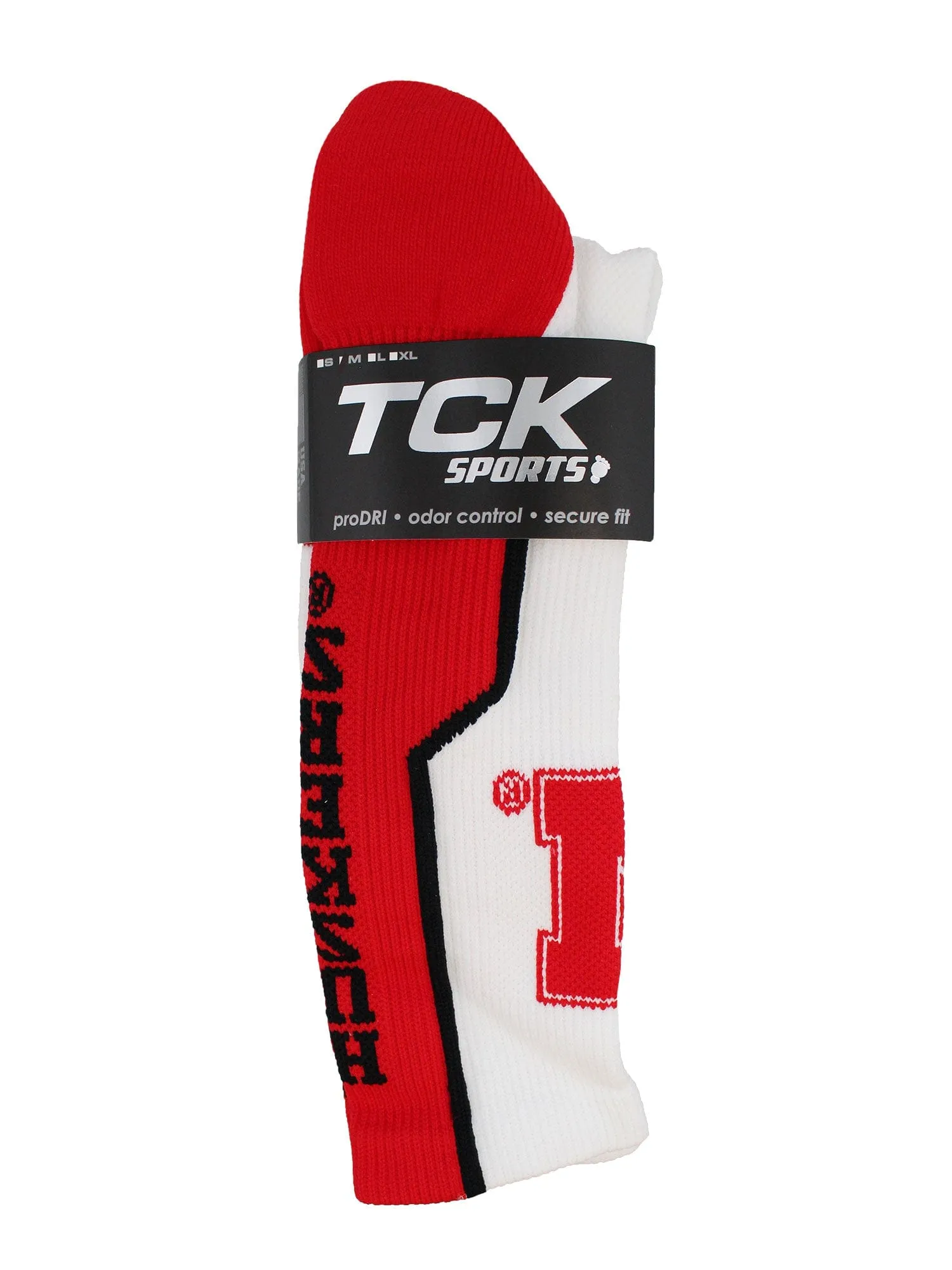 Nebraska Cornhuskers Socks Perimeter Crew