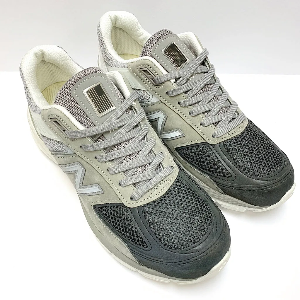 NEW BALANCE M990BM5 GREY WHITE BLACK MADE IN USA M990V5