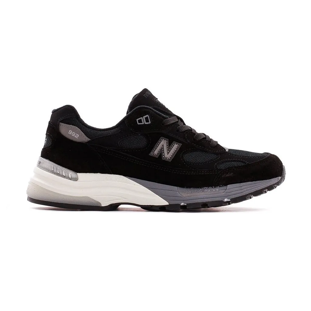 NEW BALANCE M992BL BLACK MEN MADE IN USA M992