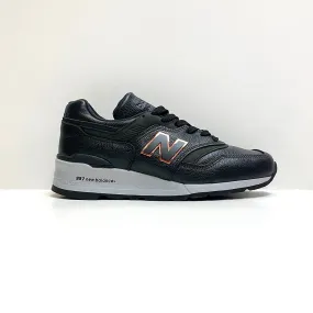 NEW BALANCE M997PAF BLACK GREY MADE IN USA HORWEEN LEATHER