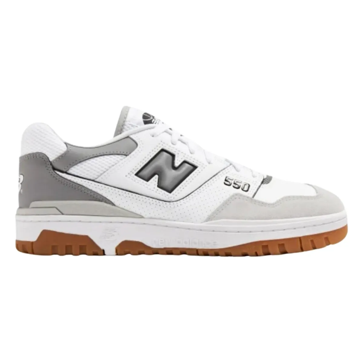 New Balance Men's BB550ESC White/Gray/Gum