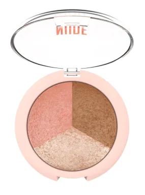 Nude Look Baked Trio Face Powder - Pre Sale Celesty