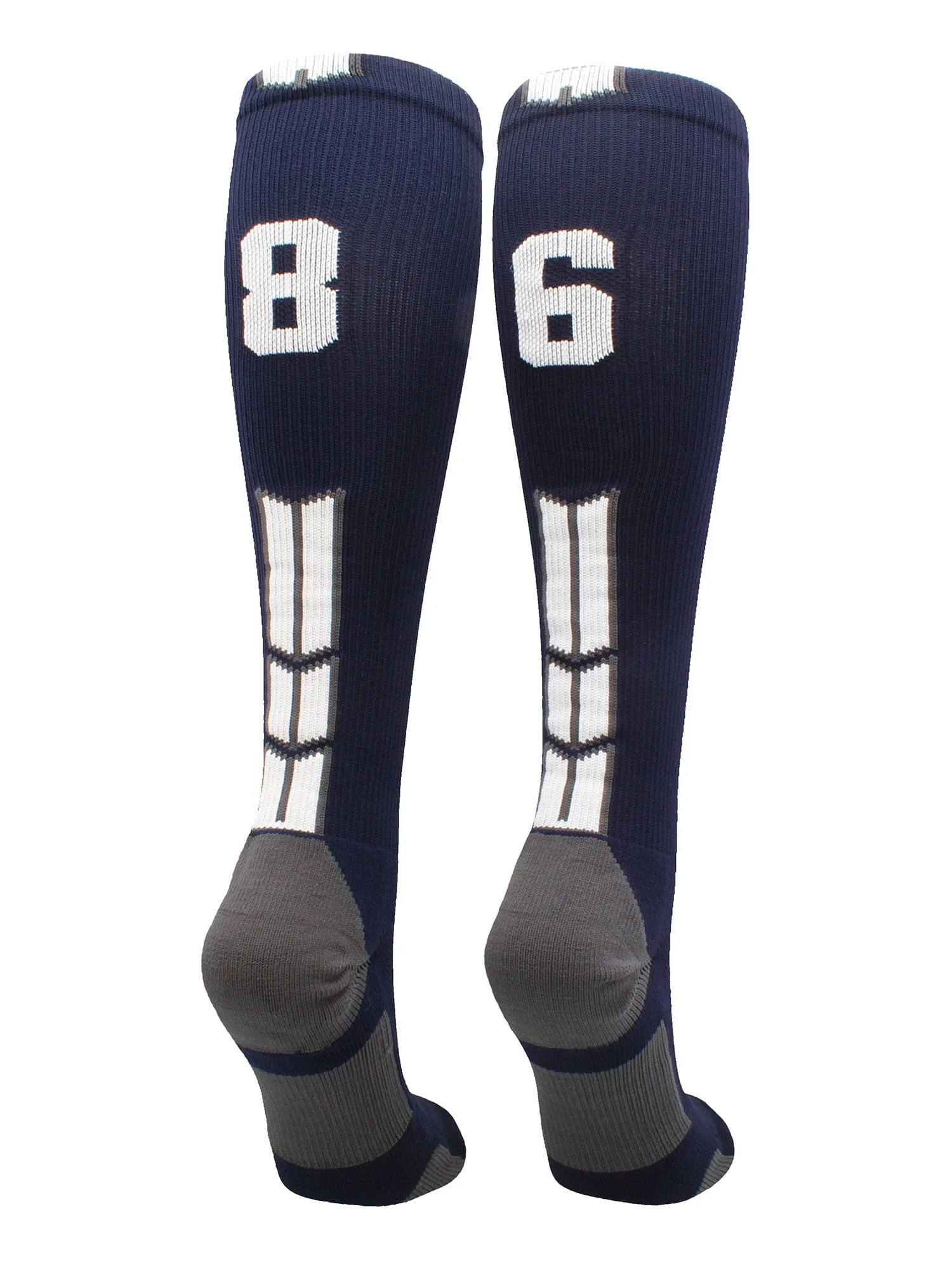 Player Id Jersey Number Socks Over the Calf Length Navy White