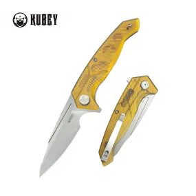 RBC-1 Outdoor Flipper Knife Ultem Handle 3.46 Stonewash 14C28N KU373D