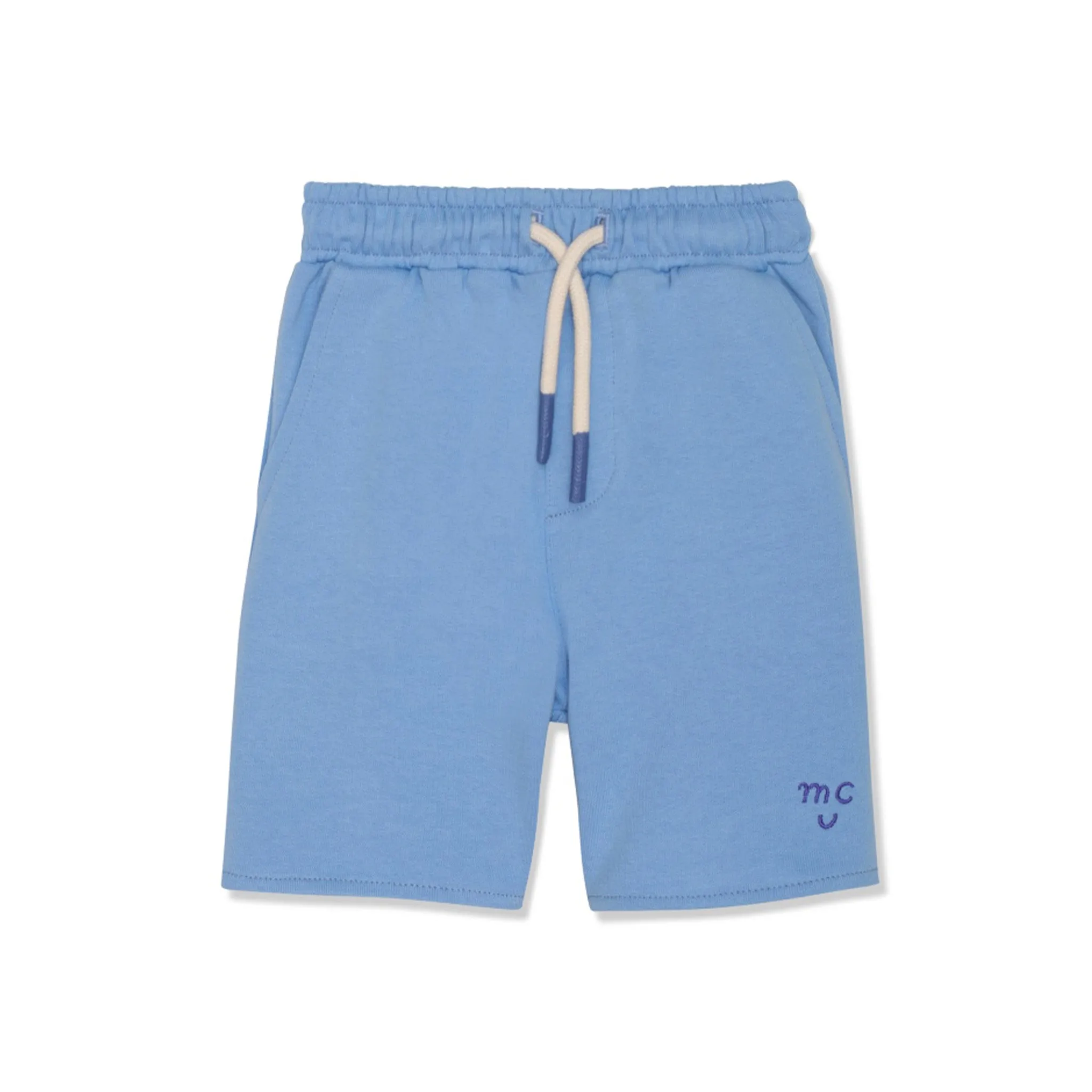 Recycled Cotton Della Blue Kid Shorts