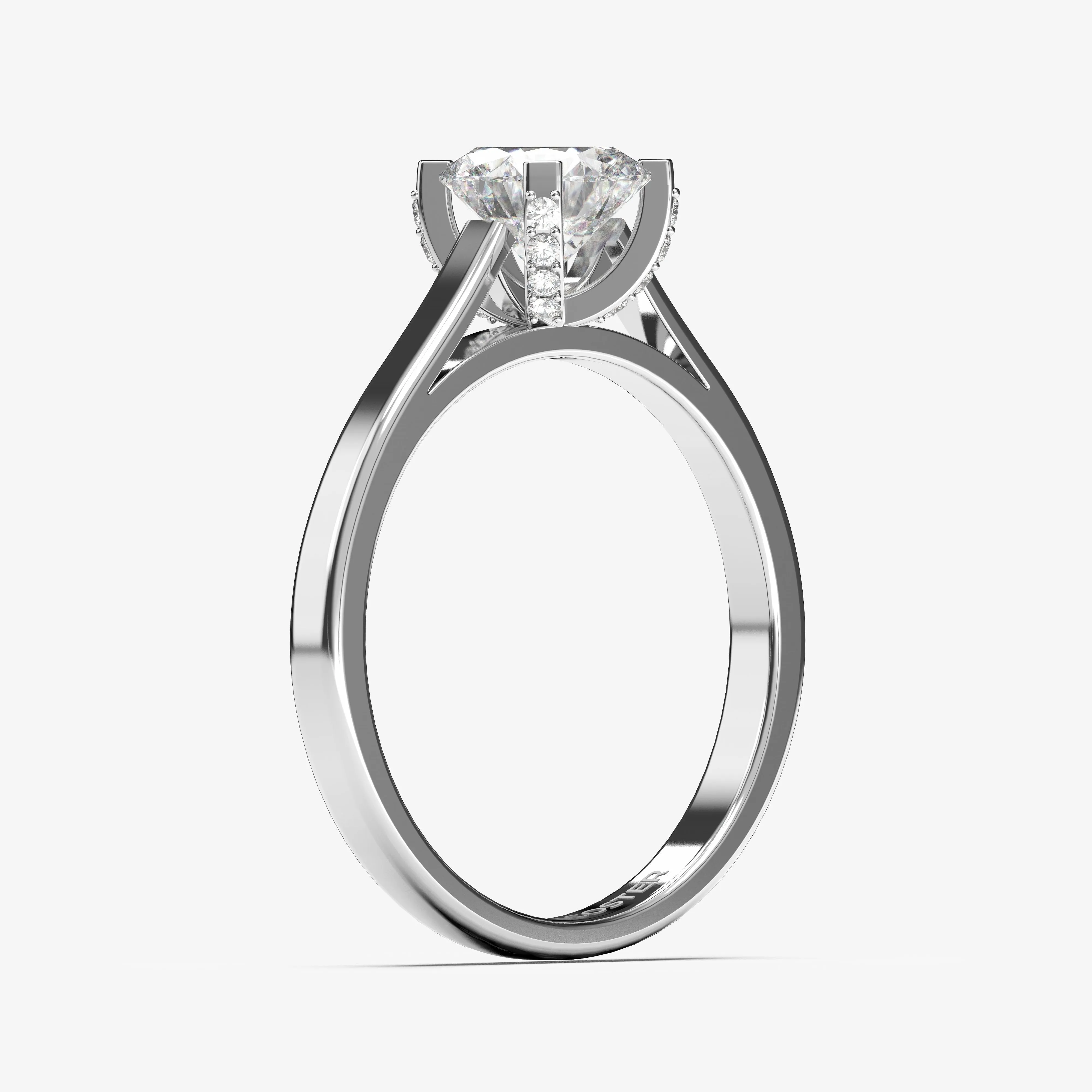 Signature C Solitaire Ring