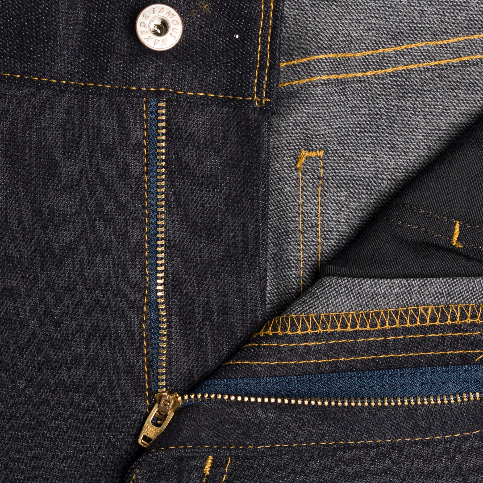 Stacked Guy - Deep Indigo Stretch Selvedge