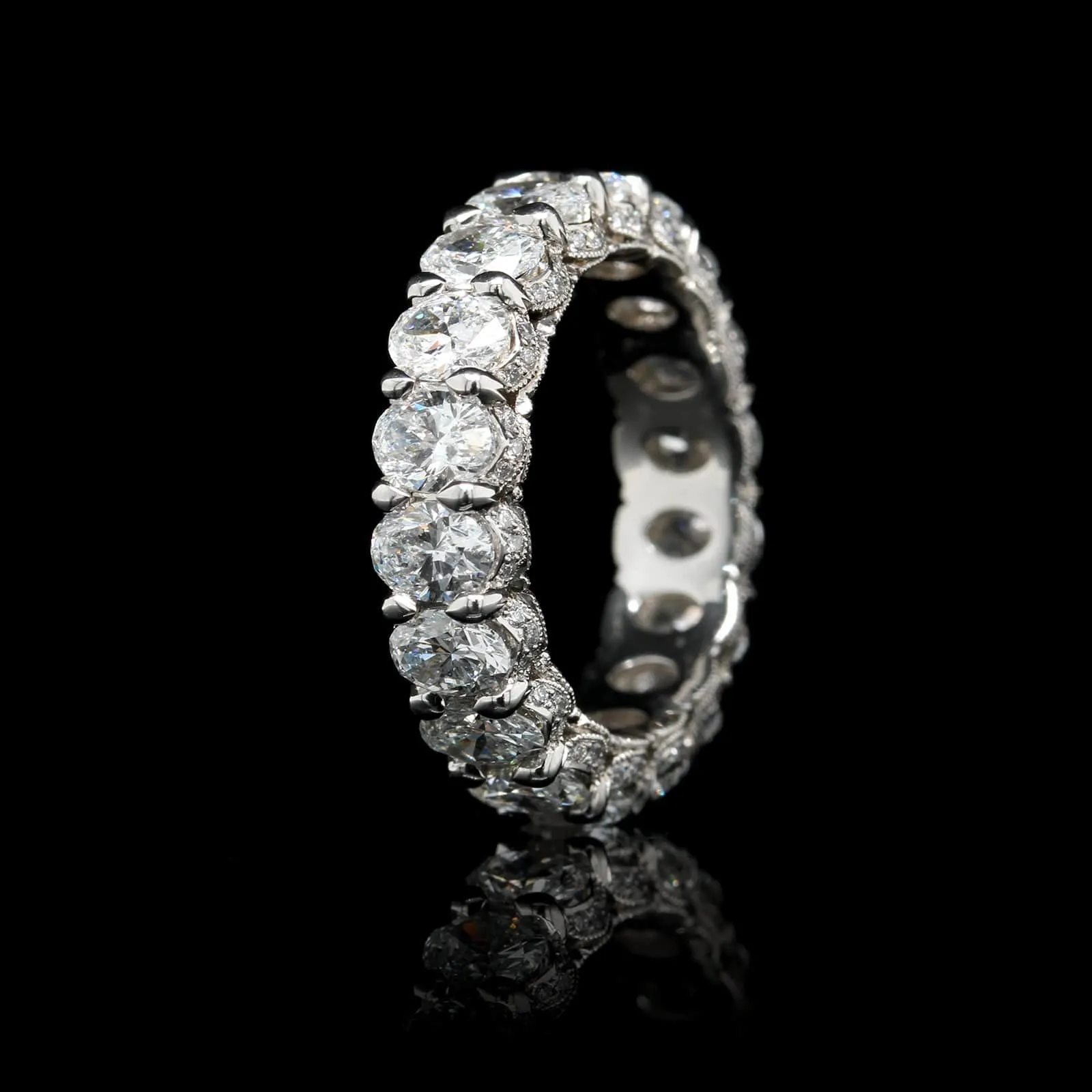 Tacori Platinum Estate Diamond Eternity Band