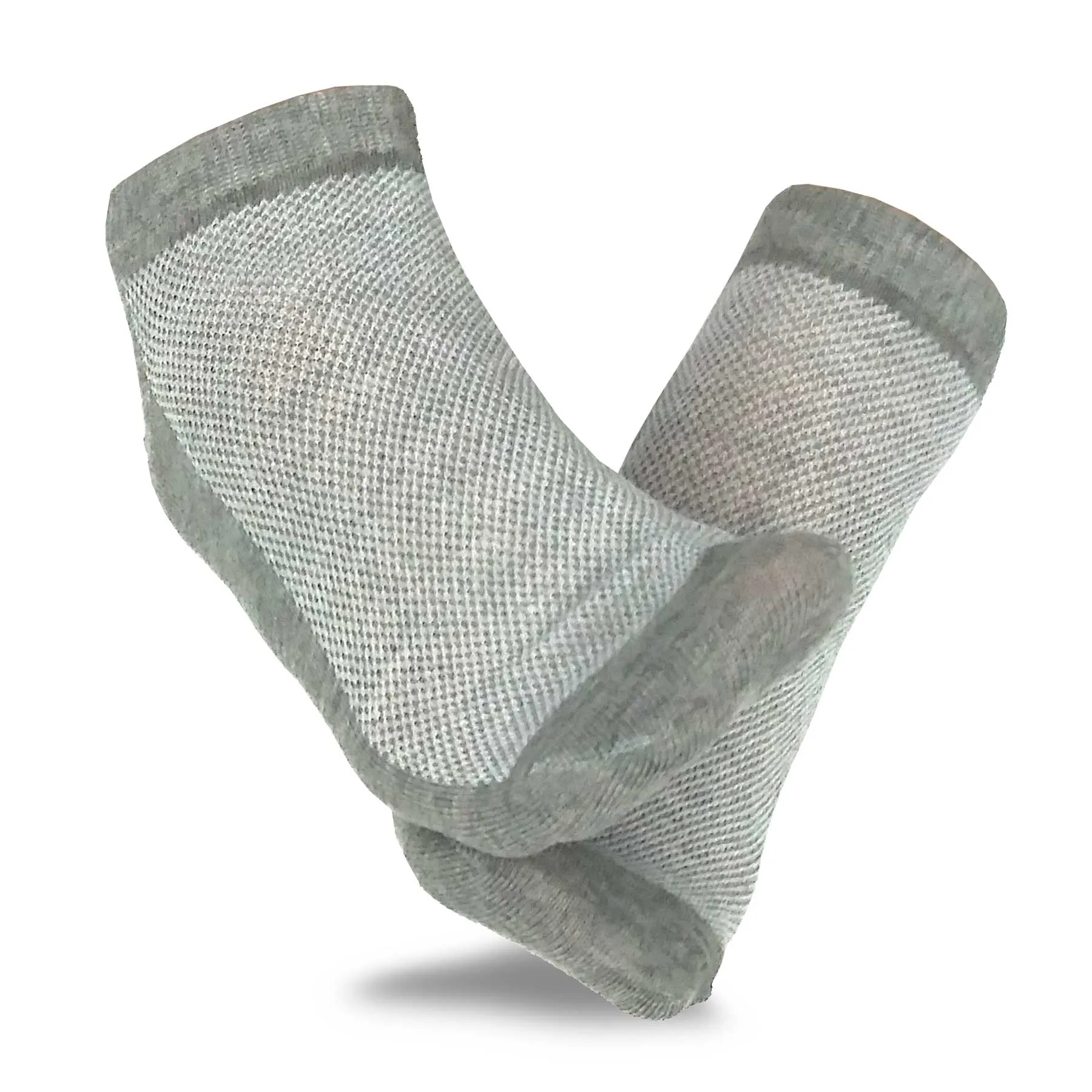 TeeHee Socks Women's Casual Polyester No Show Grey 6-Pack (10051)