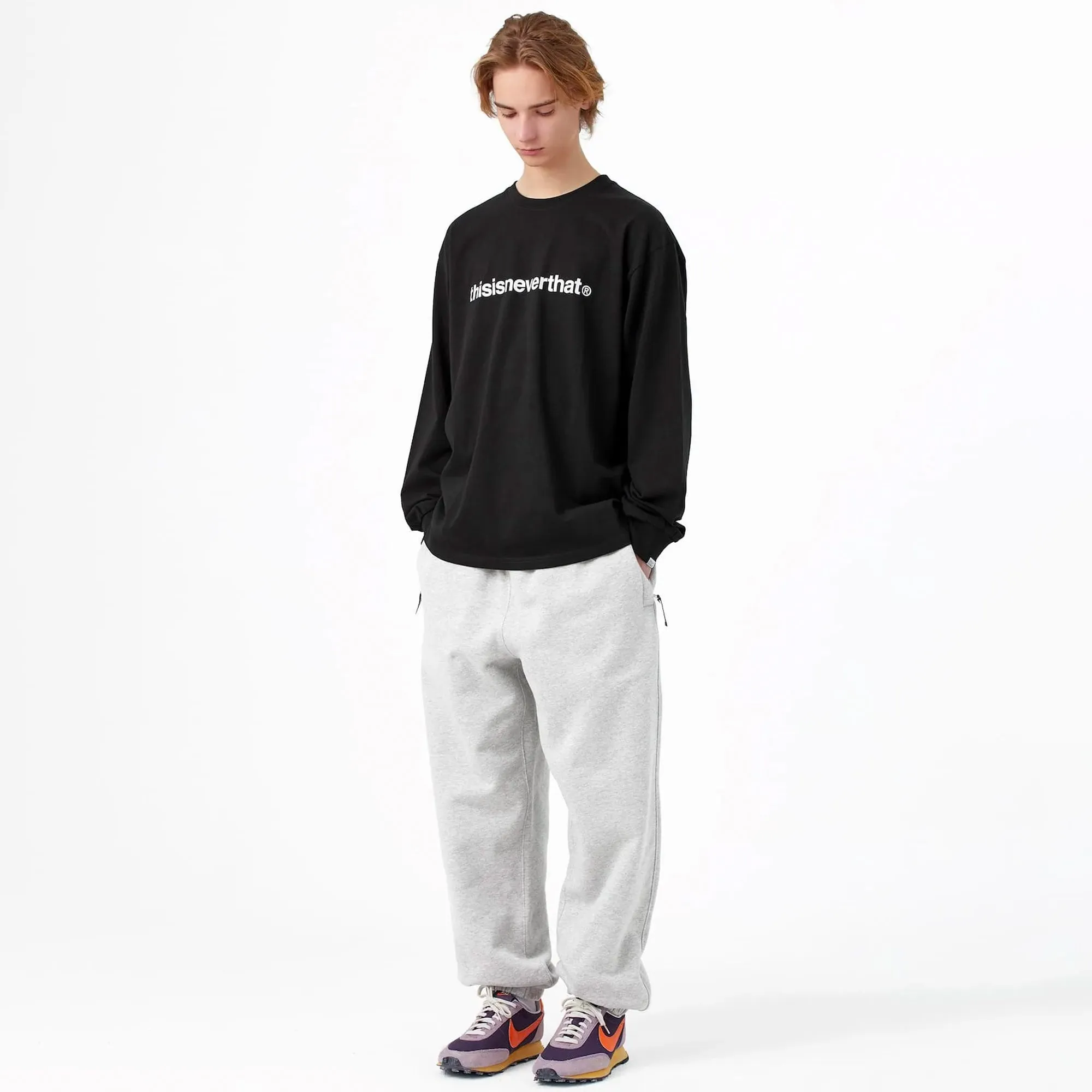 thisisneverthat Mens T-Logo LS Tee