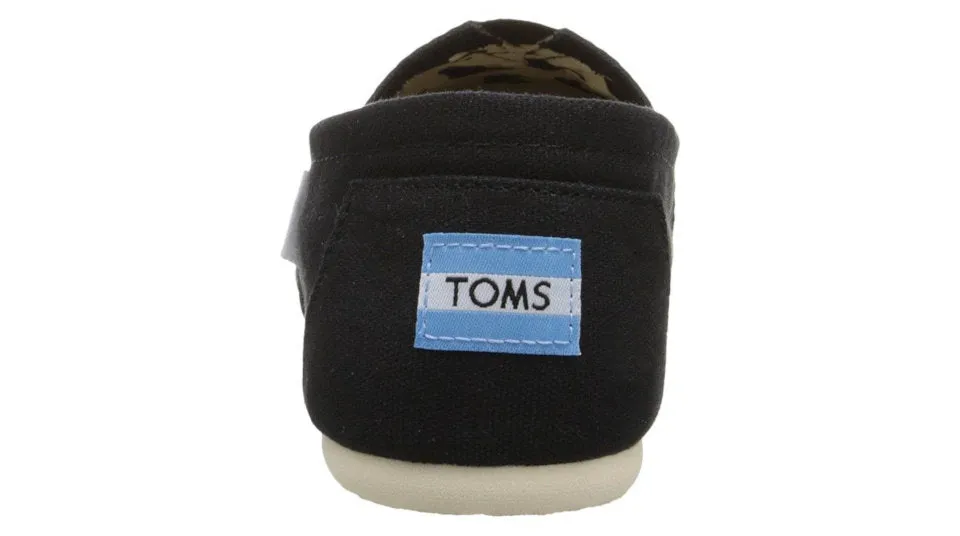 TOMS Classic Black Canvas - Men's