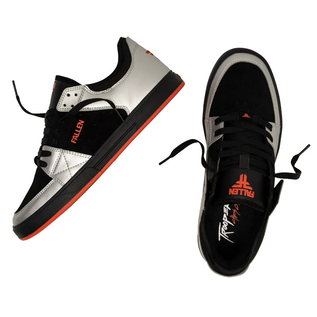 TROOPER BLACK/SILVER/ORANGE FLUO - CUPSOLE