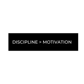 VELCRO PATCH - DISCIPLINE > MOTIVATION