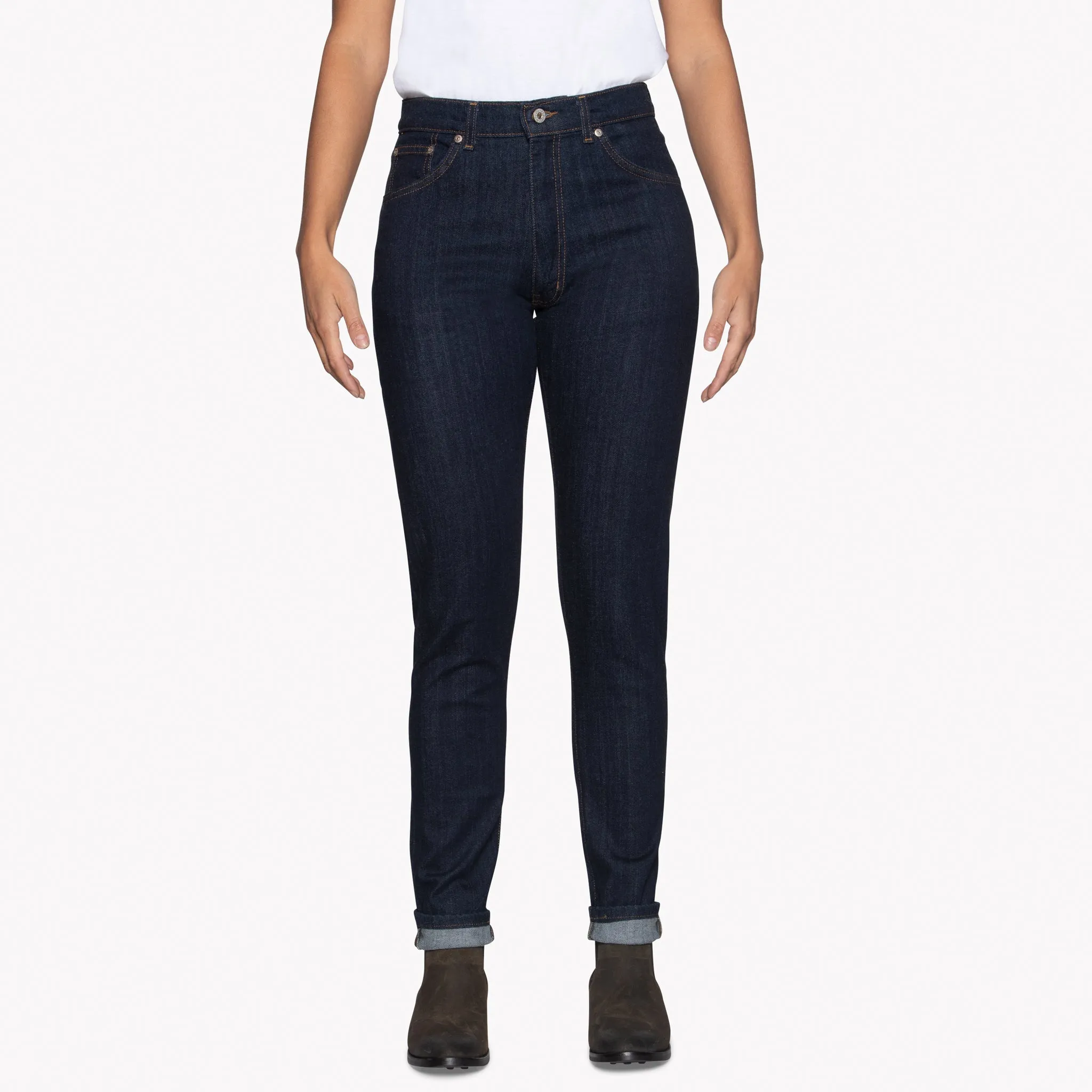 Women's - Max - Cashmere Blend Stretch Denim